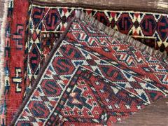 Antique Yomuth Rug Bag Turkoman As Is - 3972114