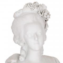 Antique biscuit porcelain figure of Queen Marie Antoinette - 3922130