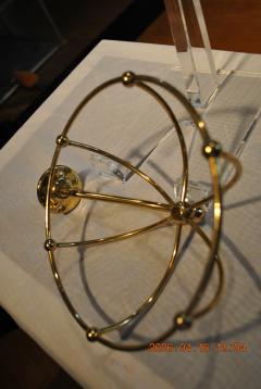 Antique brass wire basket sponge holder - 4614686