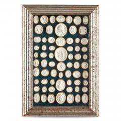 Antique collection of Italian Grand Tour plaster intaglios - 3282126