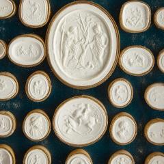 Antique collection of Italian Grand Tour plaster intaglios - 3282133