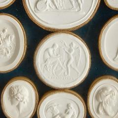 Antique collection of Italian Grand Tour plaster intaglios - 3282137