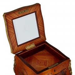Antique gilt bronze mounted French side table - 4121650