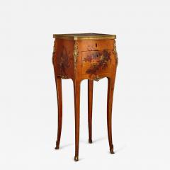 Antique gilt bronze mounted French side table - 4121948