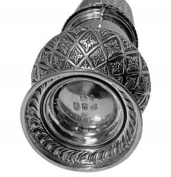 Antique large late 19th century Dutch Silver Caster  - 2866270