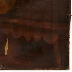 Antique oil painting of Torah Procession after Solomon Alexander Hart - 4121706