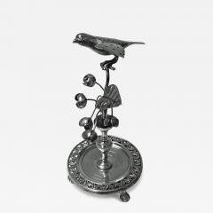 Antique silver toothpick or cocktail stick holder Brazil C 1850 - 2847944