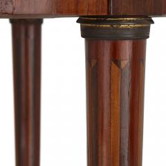 Antique walnut and marquetry writing desk - 1611120