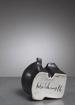 Antje Schimpfle Antje Schimpfle pair of sculptural ceramic vases Germany 1980s - 832949