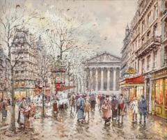 Antoine Blanchard Antoine Blanchard La Madeleine Et La Rue Tronchet - 3451909