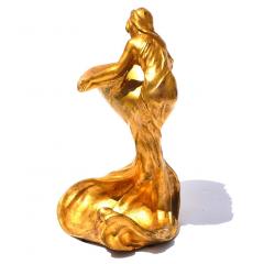 Antoine Bofill Antoine Bofill Art Nouveau Gilt Bronze Mermaid - 3090716