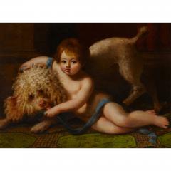 Antoine Dubost Pair of French Neoclassical oil paintings by Dubost - 4239141