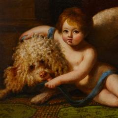 Antoine Dubost Pair of French Neoclassical oil paintings by Dubost - 4239145