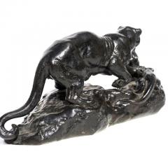 Antoine Louis Barye Antoine Louis Barye Panther Attacking A Civet Cat - 3069299