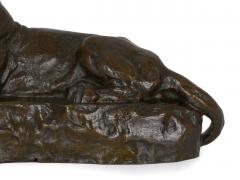 Antoine Louis Barye French Bronze Sculpture after Antoine Louis Barye Panther of India no 1  - 975093