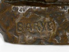 Antoine Louis Barye French Bronze Sculpture after Antoine Louis Barye Panther of India no 1  - 975096