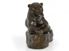 Antoine Louis Barye French Bronze Sculpture after Antoine Louis Barye Panther of India no 1  - 975102