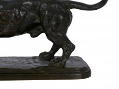 Antoine Louis Barye French Bronze Sculpture of Basset Hound by Antoine Louis Barye F Barbedienne - 1187089