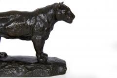 Antoine Louis Barye Jaguar Standing Bronze Sculpture by Antoine Louis Barye and Barbedienne - 834010