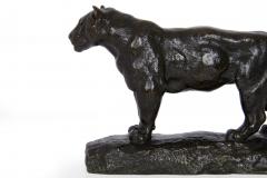 Antoine Louis Barye Jaguar Standing Bronze Sculpture by Antoine Louis Barye and Barbedienne - 834015