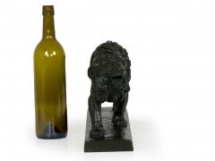 Antoine Louis Barye Lion Marchant Antique French Bronze Sculpture by Antoine L Barye Barbedienne - 1105733