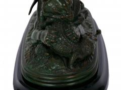 Antoine Louis Barye Tiger Devouring a Gavial Bronze Sculpture after Antoine Louis Barye 19th C  - 1187484