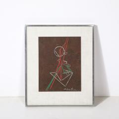 Antoine Pevsner Antoine Pevsner Signed Abstract Composition Screenprint 1961 - 4792676