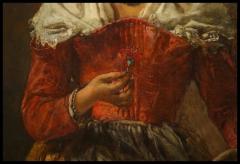 Anton Romako 19th Century Portrait Painting of a Women by Anton Romako Austrian 1832 1889  - 3880483