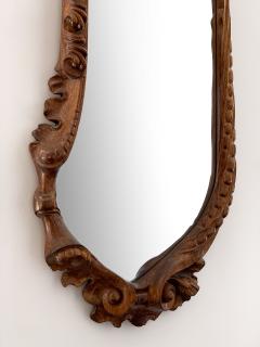 Antoni Gaudi Antoni Gaud Calvet Carved Oak Wall Mirror - 999210