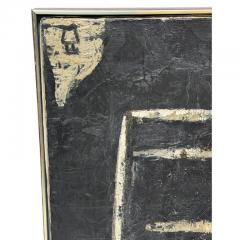 Antoni Tapies Post War Antoni Clav Atrb Oil Painting in the Manner of Antoni Tapies - 4594097