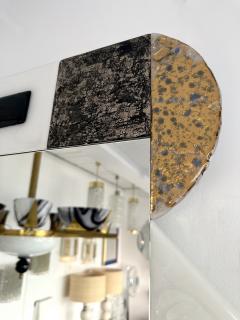 Antonio Cagianelli Contemporary Art Glass Gold Leaf Inclusion Mirror by Antonio Cagianelli Italy - 3121939