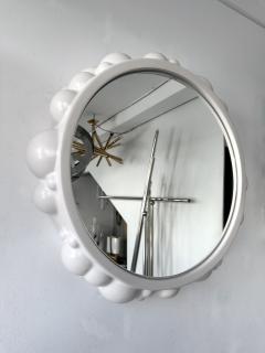 Antonio Cagianelli Contemporary Bubble Atomo Ceramic Mirror by Antonio Cagianelli Italy - 3125074