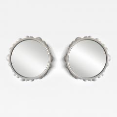 Antonio Cagianelli Contemporary Bubble Atomo Ceramic Mirror by Antonio Cagianelli Italy - 3130738