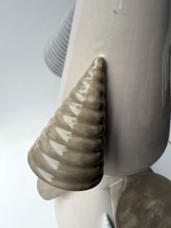 Antonio Cagianelli Contemporary Ceramic Cones Floor Lamp by Antonio Cagianelli Italy - 4640303