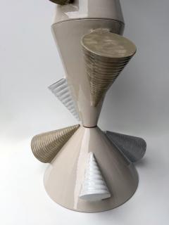 Antonio Cagianelli Contemporary Ceramic Cones Floor Lamp by Antonio Cagianelli Italy - 4640306