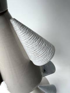 Antonio Cagianelli Contemporary Ceramic Cones Floor Lamp by Antonio Cagianelli Italy - 4640307