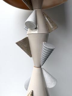 Antonio Cagianelli Contemporary Ceramic Cones Floor Lamp by Antonio Cagianelli Italy - 4640308