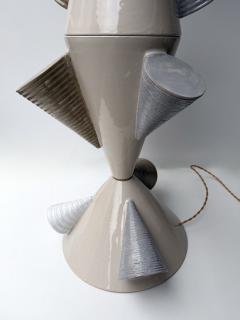 Antonio Cagianelli Contemporary Ceramic Cones Floor Lamp by Antonio Cagianelli Italy - 4640310