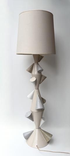 Antonio Cagianelli Contemporary Ceramic Cones Floor Lamp by Antonio Cagianelli Italy - 4640311