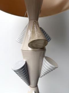 Antonio Cagianelli Contemporary Ceramic Cones Floor Lamp by Antonio Cagianelli Italy - 4640313
