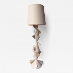 Antonio Cagianelli Contemporary Ceramic Cones Floor Lamp by Antonio Cagianelli Italy - 4640634