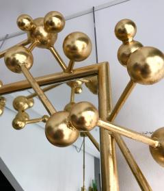 Antonio Cagianelli Contemporary Mirror Atomic Gold Leaf by Antonio Cagianelli Italy - 522762