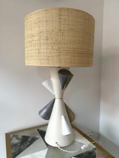 Antonio Cagianelli Contemporary Pair of Ceramic Cone Lamps by Antonio Cagianelli Italy - 2938393