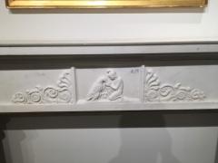 Antonio Canova Figural Marble Mantelpiece - 4456784