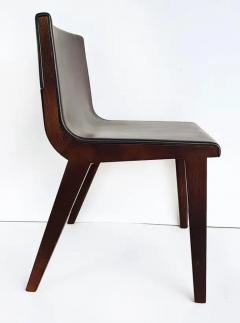 Antonio Citterio Antonio Citterio Acanto Leather Wenge Dining Chairs Set 6 - 4032112