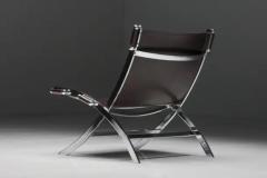 Antonio Citterio ILVA Design Lounge Chair Model Cuba Burgundy Leather Denmark 2000s - 3413251