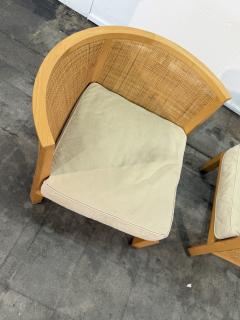 Antonio Citterio Pair of Mozart Lounge Chairs by Antonio Citterio for Flexform Italy - 4497914