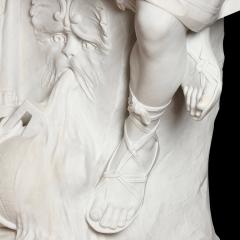 Antonio Frilli Large marble sculpture of an amorous couple by Antonio Frilli - 1683208