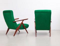 Antonio Gorgone Rare Pair of Antonio Gorgone Reclining Lounge Chairs - 533178