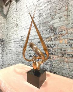 Antonio Gresiaga Kieff Antonio Gresiaga Kieff Abstract Bronze Sculpture 1970 - 3459254